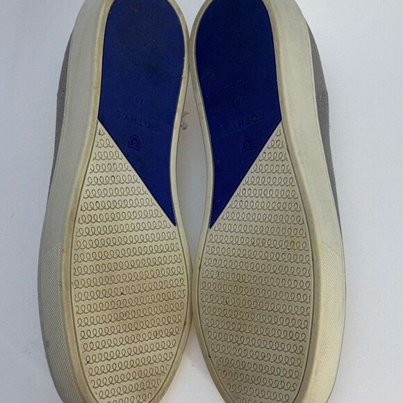 Rothy's original slip on sneaker walking shoe light gray 7 1/2 ex cond - Picture 7 of 7